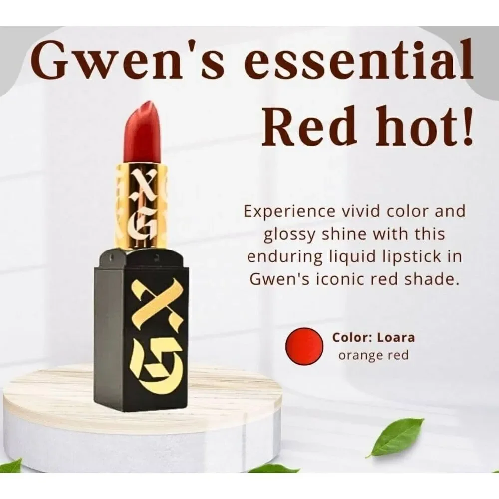 BNIB~GXVE Gwen Stefani Anaheim Shine High Performance Satin Lipstick in Loara